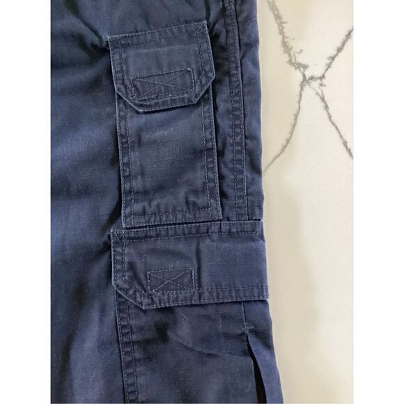 5.11 Tactical Series Sz 44 Ripstop Cargo Pants Navy - Picture 2 of 5